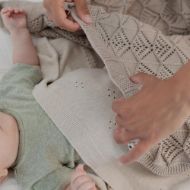 Εικόνα της ΚΟΥΒΕΡΤΑ BIBS WAVY IVORY