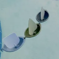 Εικόνα της ΠΑΙΧΝΙΔΙ ΜΠΑΝΙΟΥ BIBS BLUE MIX