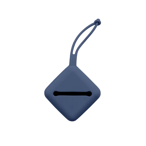 Εικόνα της ΘΗΚΗ ΠΙΠΙΛΑΣ ΣΙΛΙΚΟΝΗ BIBS STEEL BLUE