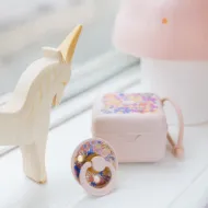 Εικόνα της ΘΗΚΗ ΠΙΠΙΛΑΣ BIBS X LIBERTY JUNE BLOSSOM BLUSH