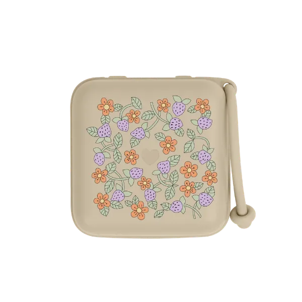 Εικόνα της ΘΗΚΗ ΠΙΠΙΛΑΣ BIBS X LIBERTY STRAWBERRIES/CREAM VANILLA