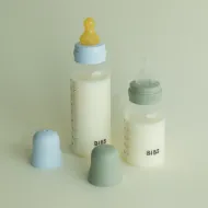 Εικόνα της ΜΠΙΜΠΕΡΟ BIBS 2ΤΕΜ ΠΛΑΣΤΙΚΟ GROW AND FLOW ROUND LATEX 150ML/270ML IVORY