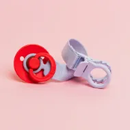 Εικόνα της ΚΛΙΠ ΠΙΠΙΛΑΣ BIBS LOOP DUSTY BLUE