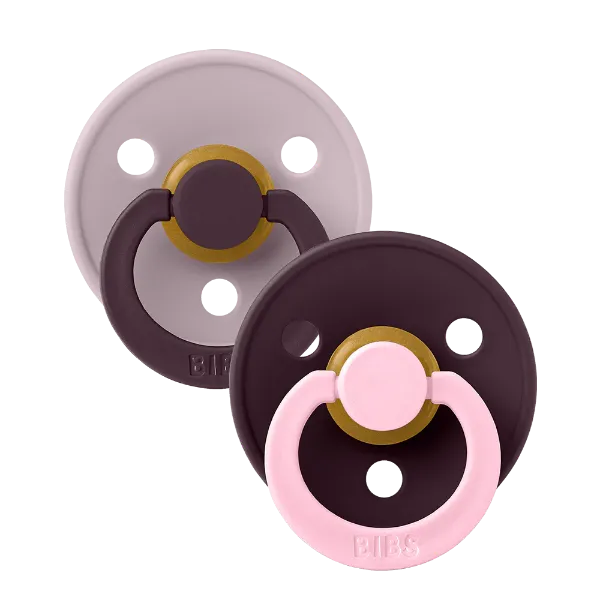 Εικόνα της ΠΙΠΙΛΕΣ BIBS STUDIO COLOUR FUSION LATEX DUSKY LILAC PLUM MIX