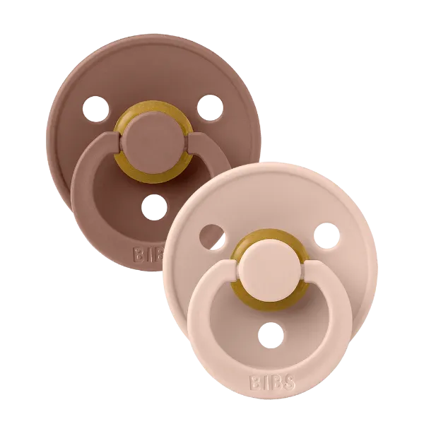 Εικόνα της ΠΙΠΙΛΕΣ BIBS COLOUR LATEX WOODCHUCK/BLUSH