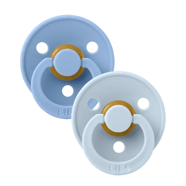 Εικόνα της ΠΙΠΙΛΕΣ BIBS COLOUR LATEX SKY BLUE/BABY BLUE